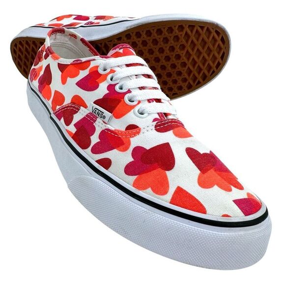 Vans Shoes - VANS Authentic Valentine Hearts Women’s Size 9.5 Men’s Size 8